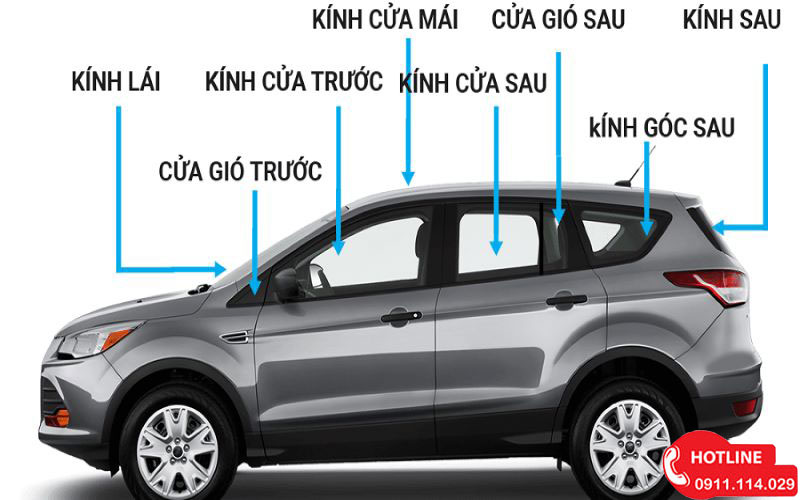 Dán Kính Chắn Gió Ô Tô