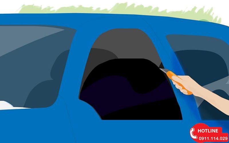 Cách Dán Phim Cách Nhiệt Kính Lái Ô Tô Đơn Giản, Nhanh Chóng