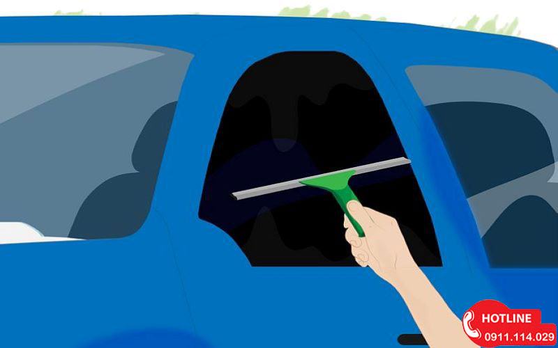Cách Dán Phim Cách Nhiệt Kính Lái Ô Tô Đơn Giản, Nhanh Chóng