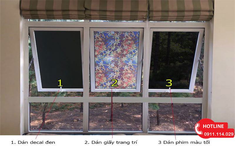 Các Loại Giấy Dán Kính Tối Màu