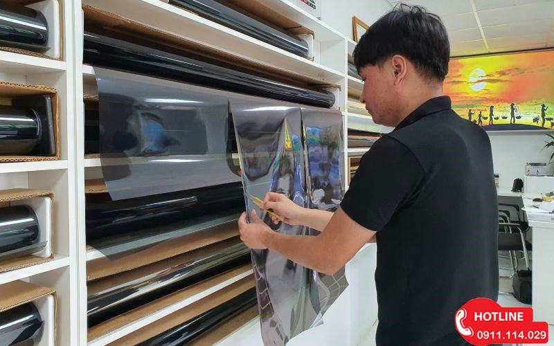 Cách Sấy Phim Cách Nhiệt 