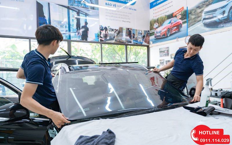 Cách Sấy Phim Cách Nhiệt 