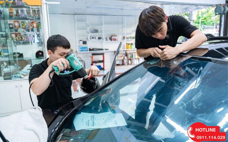 Cách Sấy Phim Cách Nhiệt 