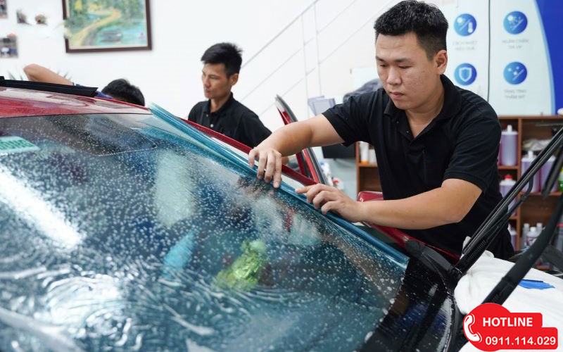 Cách Sấy Phim Cách Nhiệt 