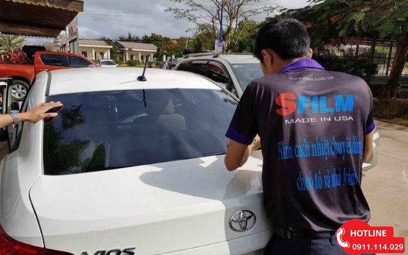 Dán Phim Cách Nhiệt Sfilm Chống Nóng Thương Hiệu Mỹ.
