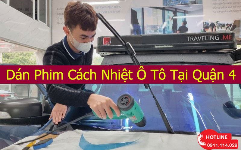 Dán Phim Cách Nhiệt Ô Tô Tại Quận 4
