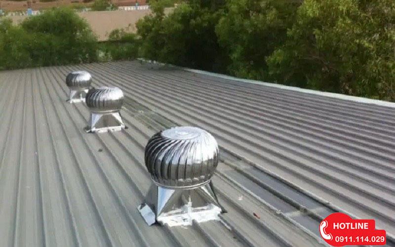 Cách làm mát mái tôn