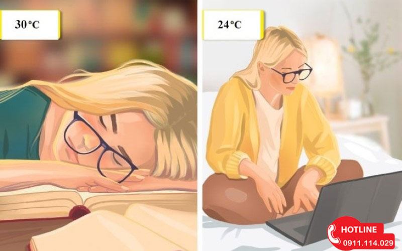 Chênh Lệch Giữa Nhiệt Độ Trong Phòng Và Ngoài Trời Bao Nhiêu Là Tốt?