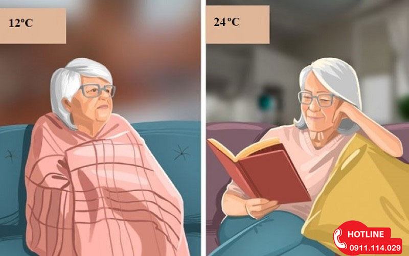 Chênh Lệch Giữa Nhiệt Độ Trong Phòng Và Ngoài Trời Bao Nhiêu Là Tốt?